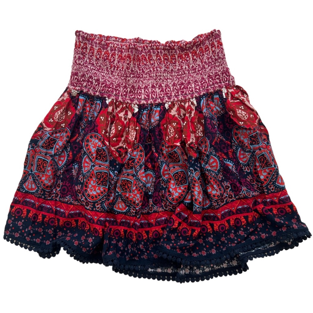 Hollister Flowy Patterned Skirt, Size M